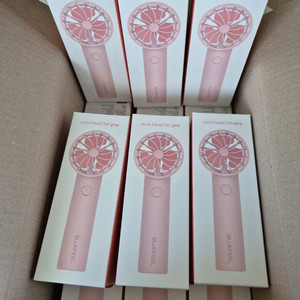 새상품)총12개)블루필 미니 선풍기 손선풍 이미지