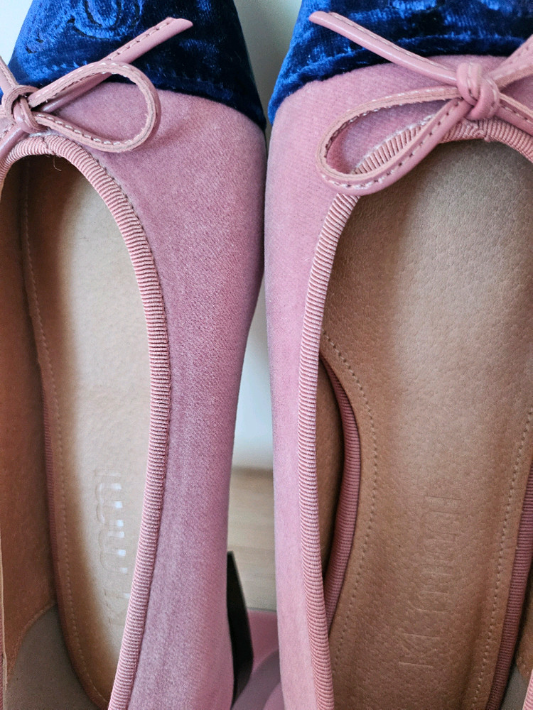 벨벳하트플랫슈즈(키미스튜디오) 이미지