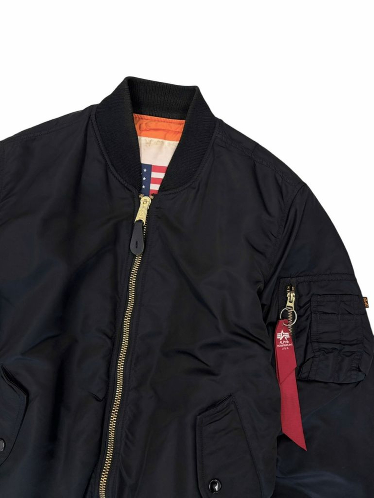 00년대 알파인더스트리 MA-1 항공자켓 블랙 (S/국내95~100) 이미지