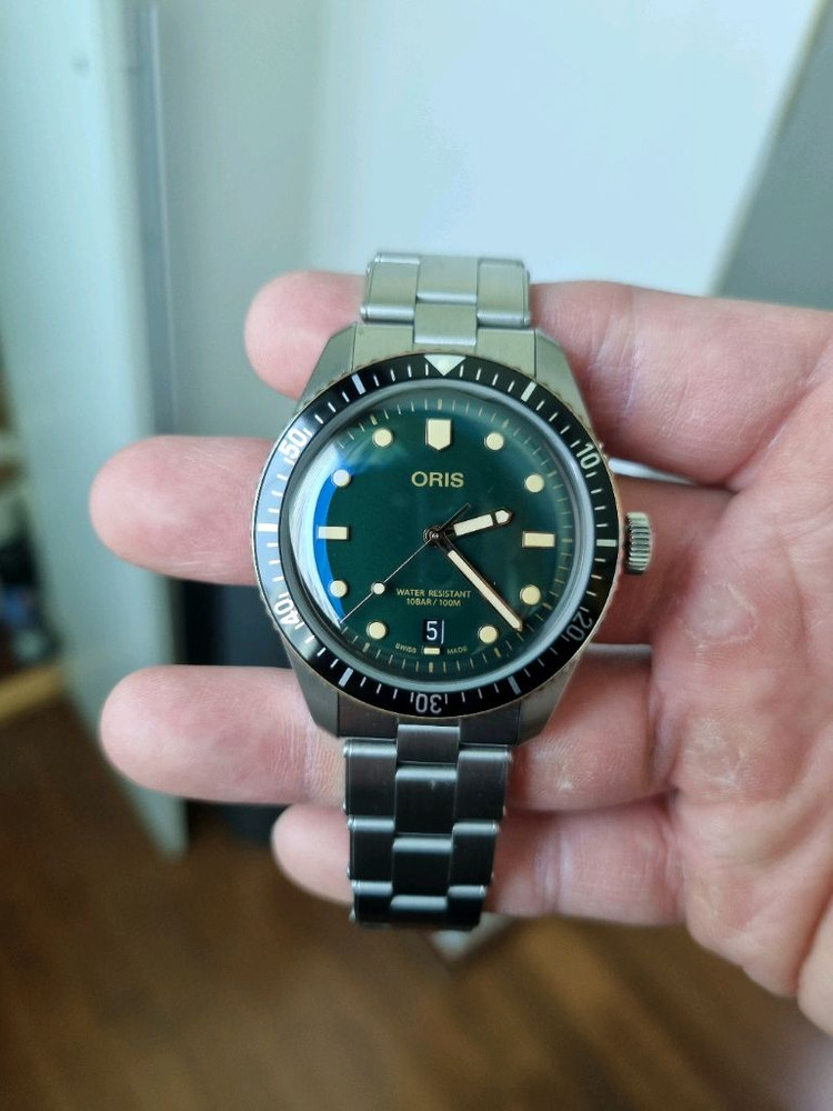 오리스 식스티파이브 그린 이미지