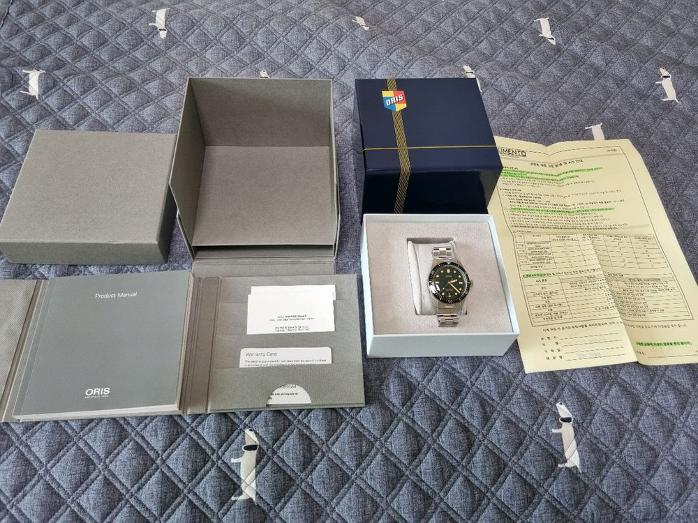 오리스 식스티파이브 그린 이미지