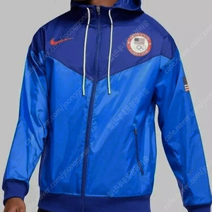 나이키 팀 USA 올림픽 윈드러너 바람막이 S(95) 이미지