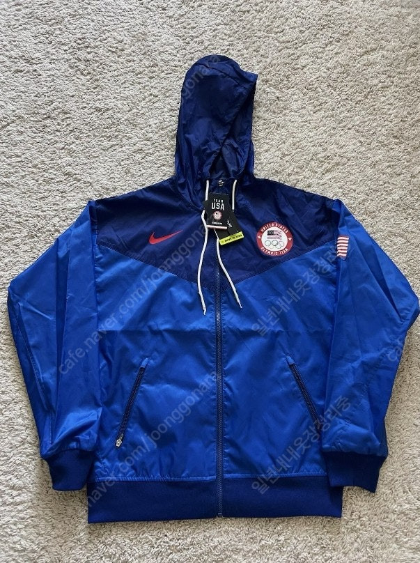 나이키 팀 USA 올림픽 윈드러너 바람막이 S(95) 이미지