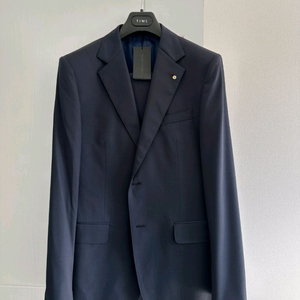 반하트 네이비 최고급 수트(모100%) 새제품 상의 105 하의 30 이미지