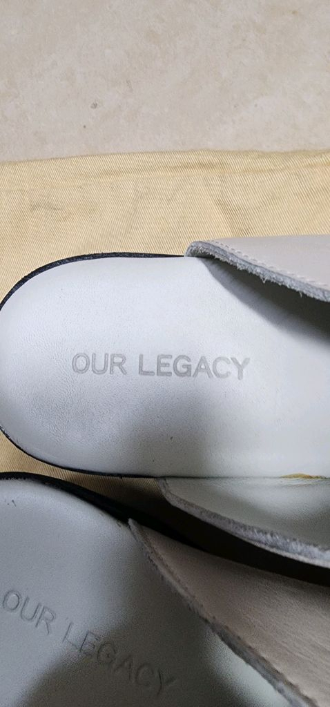 아워레가시 남자 뮬 샌들 260~265/ 보테가베네타 반지갑 이미지