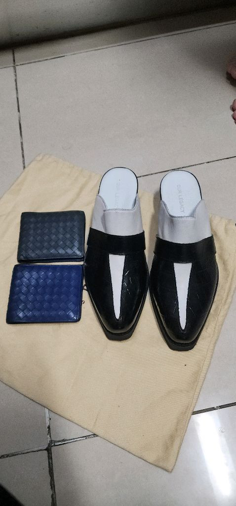 아워레가시 남자 뮬 샌들 260~265/ 보테가베네타 반지갑 이미지