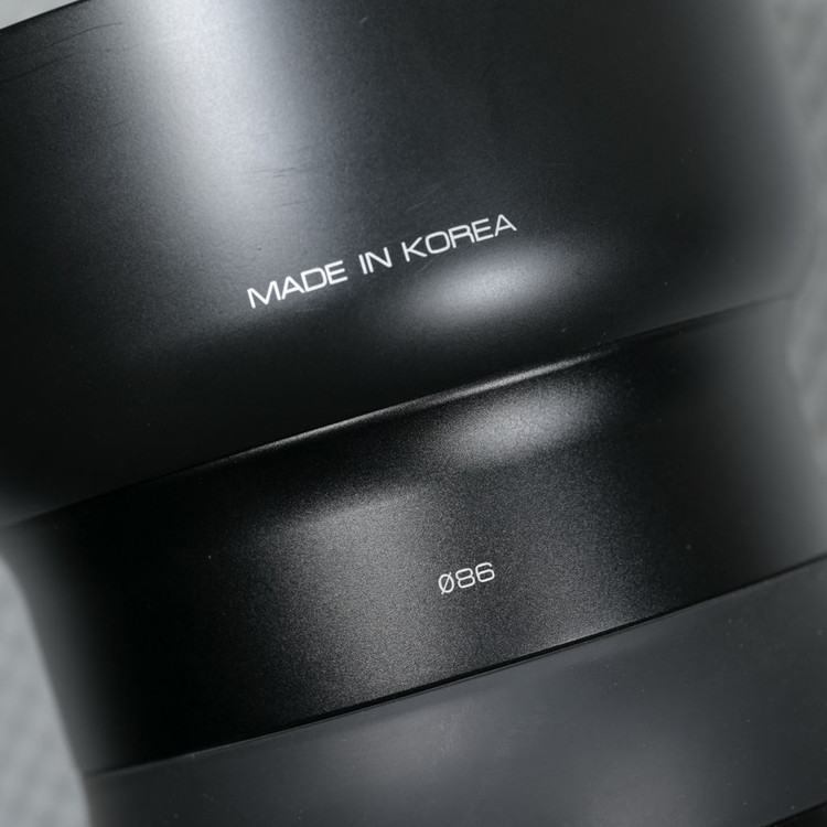 삼양 XP 85mm f1.2 렌즈 이미지