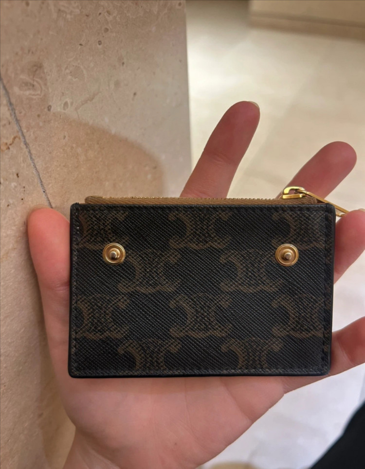 셀린느 트리옹프 카드지갑 브라운 (오늘만급처) 이미지