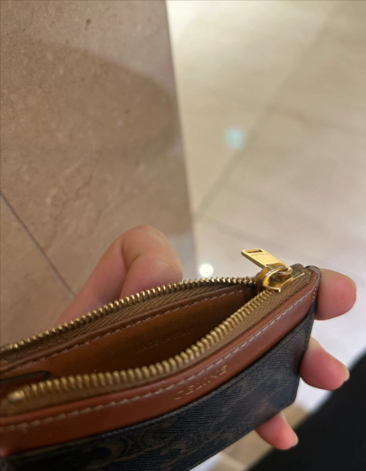 셀린느 트리옹프 카드지갑 브라운 (오늘만급처) 이미지