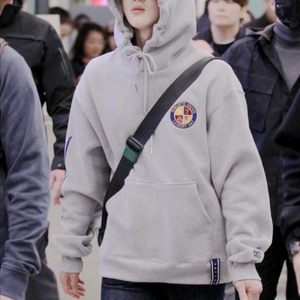 로맨틱크라운 기모 후드티 그레이 XL 오버핏 romantic crown 이미지