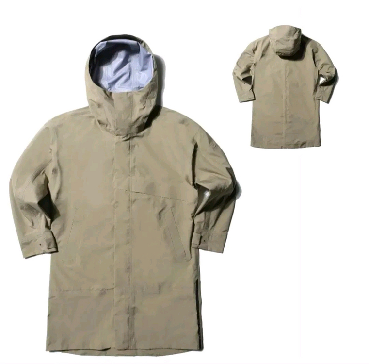 (새제품)K2여성 세미오버핏 코트형자켓 방수,투습 고어텍스(블랙,베이지90,95) 이미지