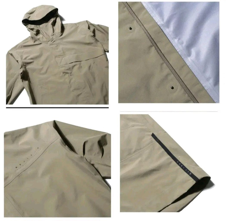 (새제품)K2여성 세미오버핏 코트형자켓 방수,투습 고어텍스(블랙,베이지90,95) 이미지