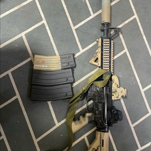 마루이 mws cqbr 웨더링 이미지