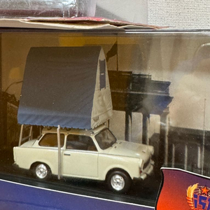 1/43 캠핑 카라반 루프탑 다이캐스트 캠핑카 판매 모형 2대. 박스완벽. 판매 이미지