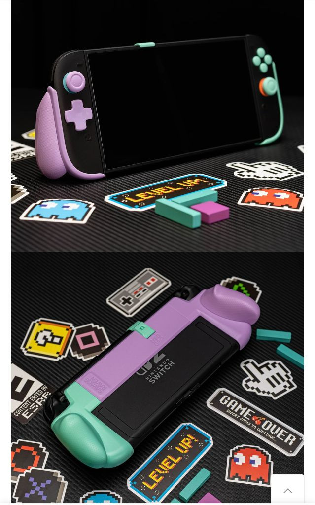 닌텐도 스위치2 스컬앤코 네오그립 한정판 에디션,버튼 스틱커버 미개봉 새상품 이미지