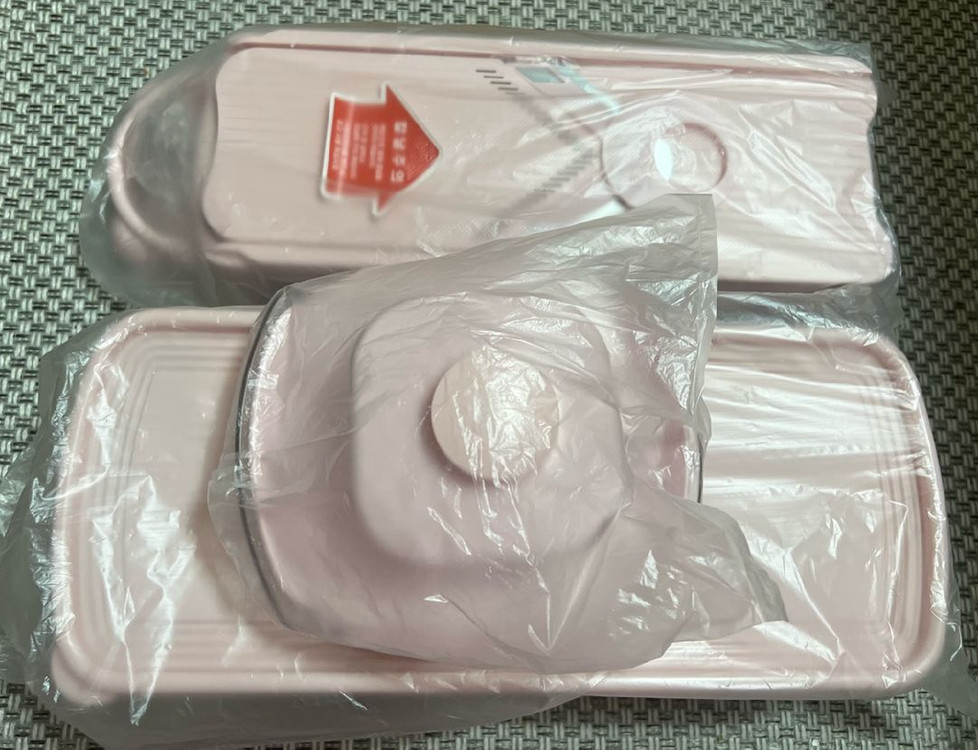 파이나밀그라인더 2세대 전동 그라인더 핑크 (4P세트), 테콘 프리미엄 채칼, 핸드 블랜더, 칼로피그 저당밥솥 이미지