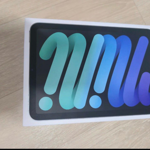 아이패드미니7 블루 128기가 풀박스 이미지