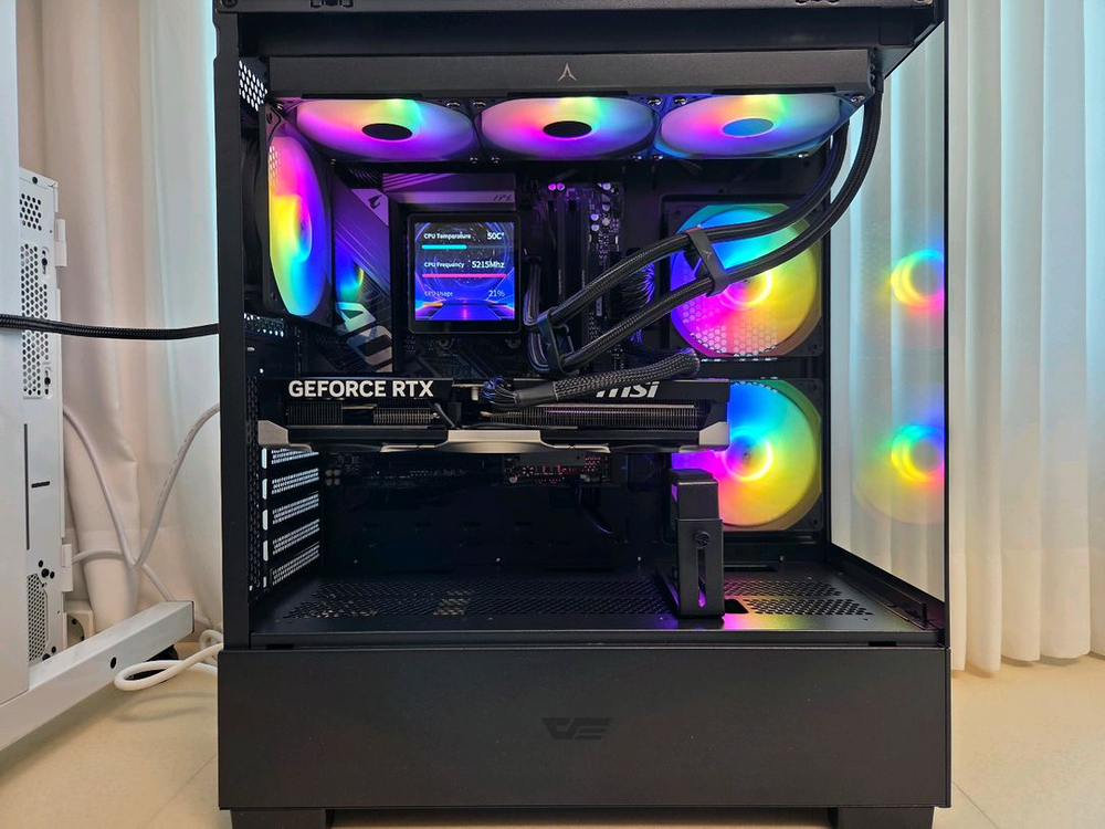 9800x3d, b850m wifi, rtx 5080 초고사양 본체 이미지