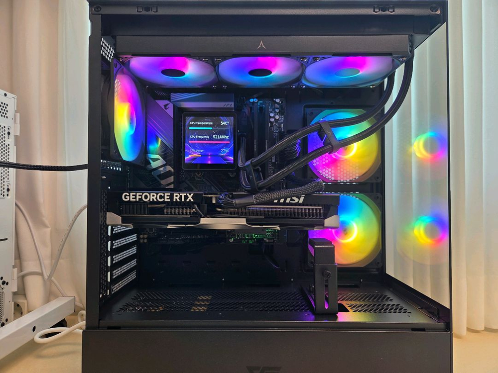 9800x3d, b850m wifi, rtx 5080 초고사양 본체 이미지