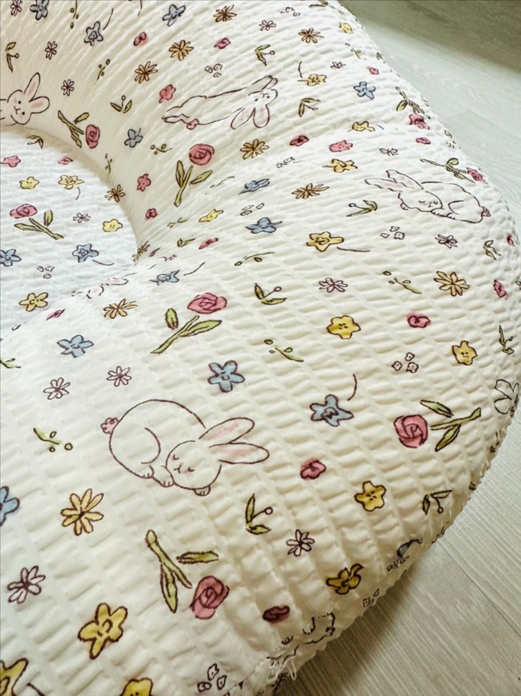 로토토베베 역류방지쿠션 로토토 쿠션 아기침대 이미지