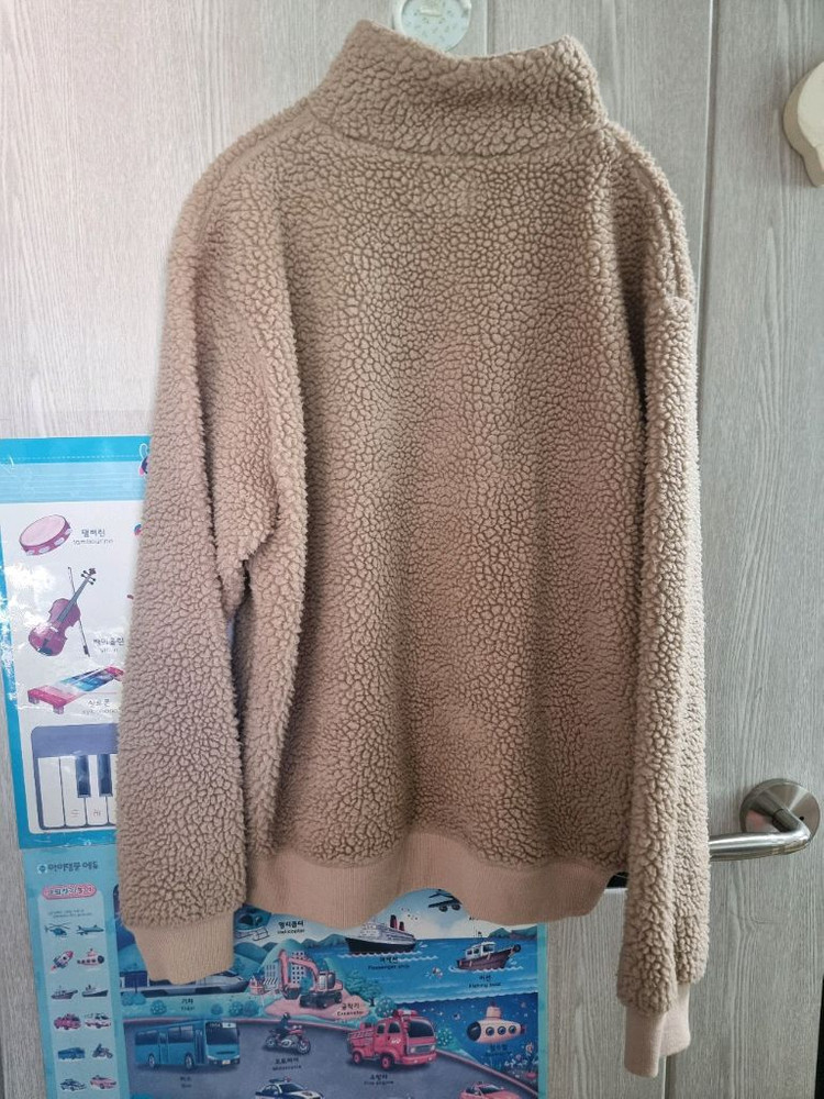 반집업 뽀글이 니트 F 이미지