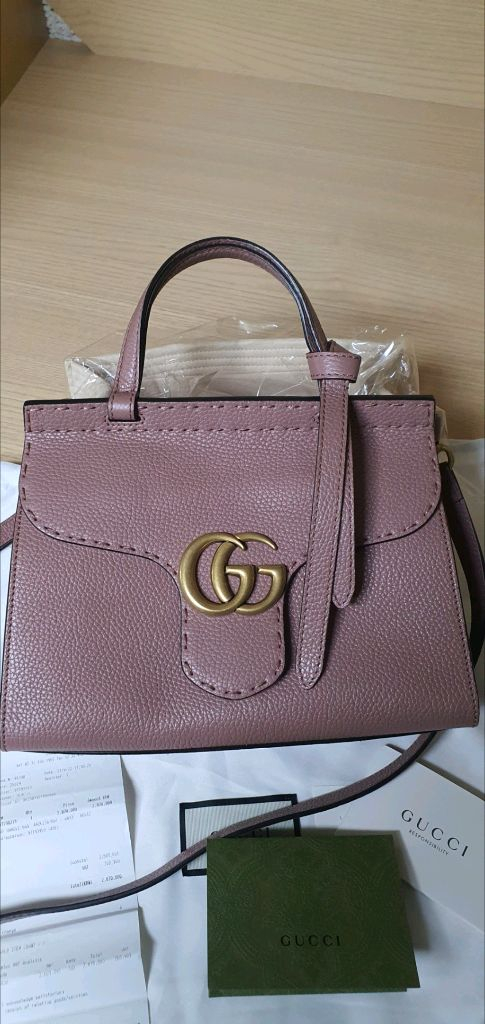 (미사용)구찌 크로스백/탑핸들 미니백 새상품급 정품(영수증O)프라다루이비통디올고야드샤넬셀린느보테가발렌시아가생로랑가방 이미지