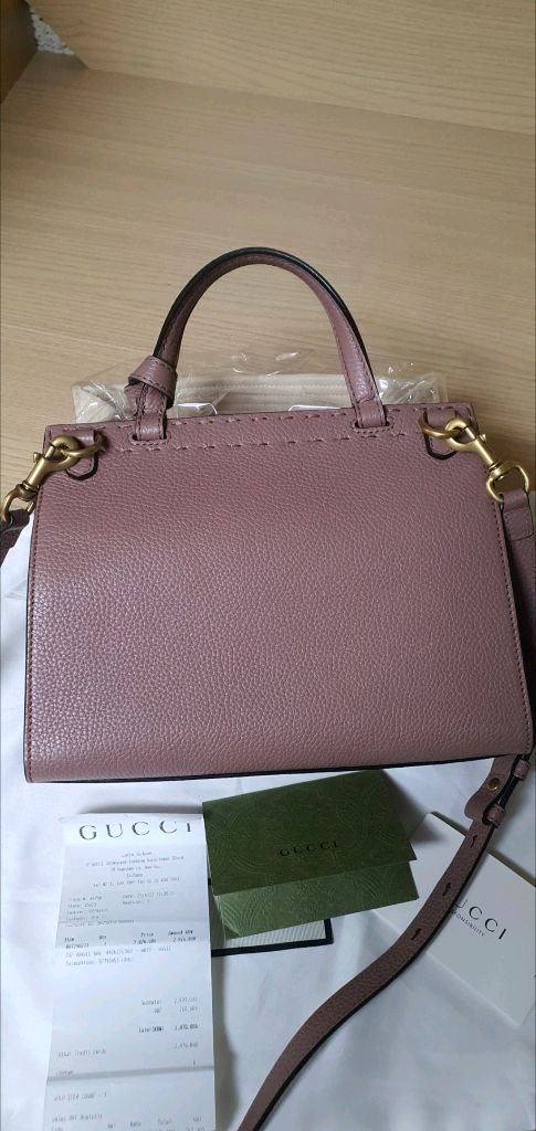 (미사용)구찌 크로스백/탑핸들 미니백 새상품급 정품(영수증O)프라다루이비통디올고야드샤넬셀린느보테가발렌시아가생로랑가방 이미지