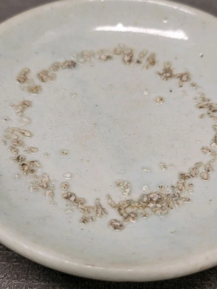 조선후기 백자 편대 높은굽 제기 이미지