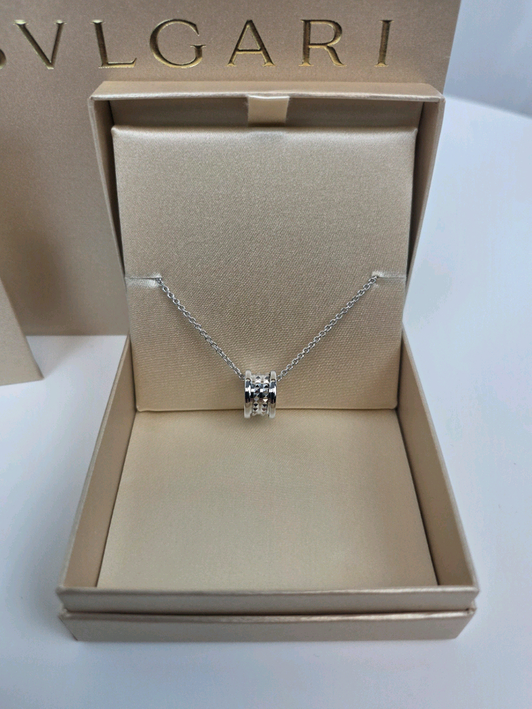 (새상품) 불가리 세이브더칠드런 실버 목걸이 이미지