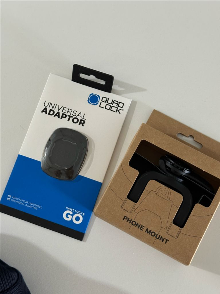 (새상품)쿼드락 브롬톤 자전거 거치대 (폰마운트+유니버셜 어댑터) 이미지