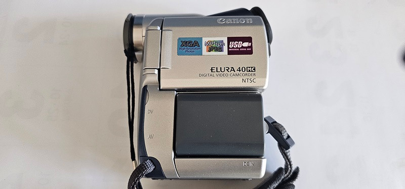 캐논 ELURA 40MC 6mm 캠코더 작동품 이미지