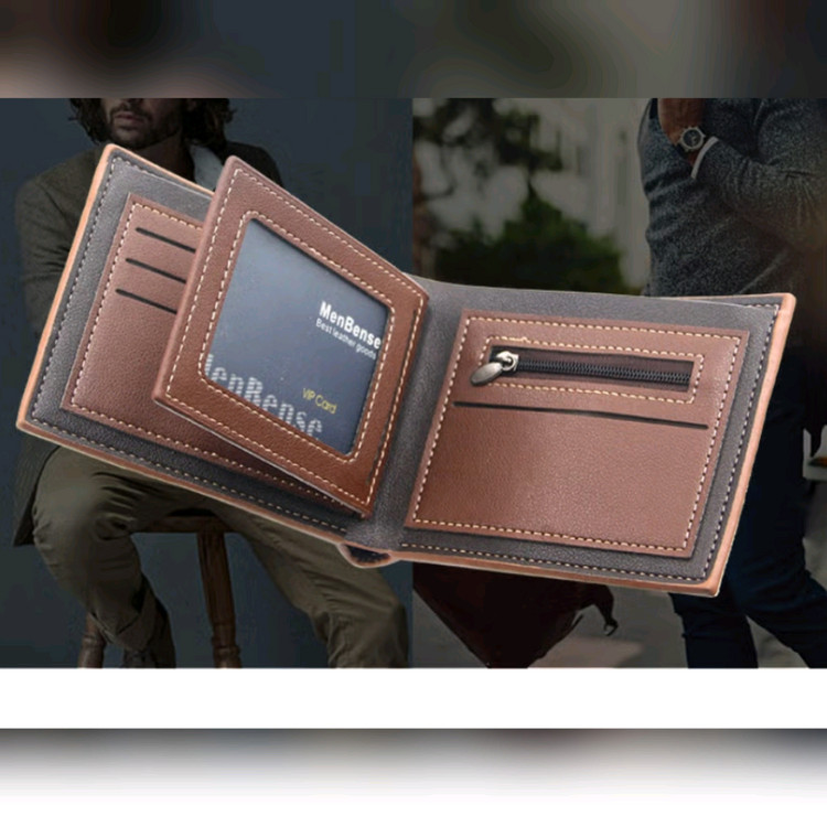P5 A급 남성 깔끔한 디자인의 가죽 반지갑 판매해요 이미지