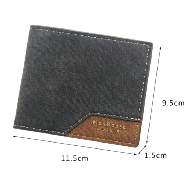 P5 A급 남성 깔끔한 디자인의 가죽 반지갑 판매해요 이미지