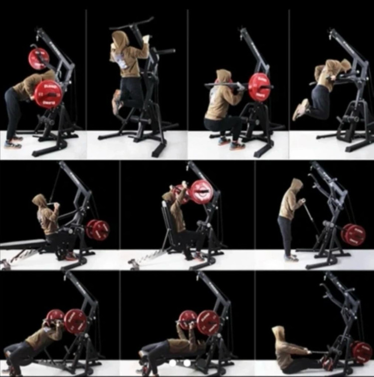 레버리지짐 전신 운동기구 (모든 부위 운동 가능!) 이민정리 이미지