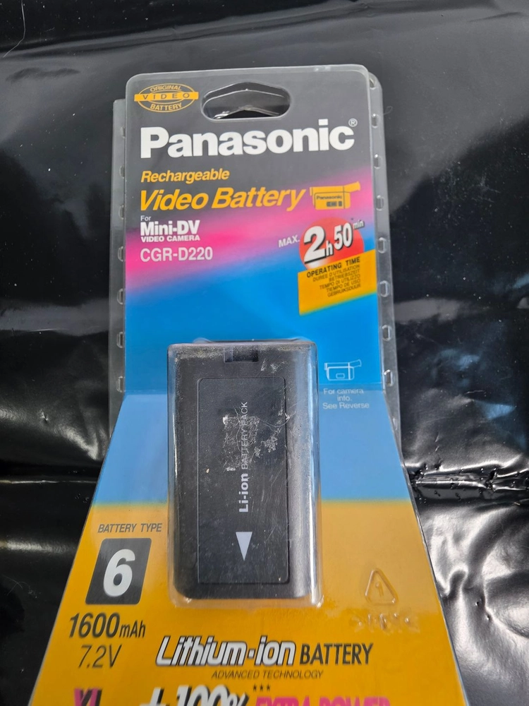 파나소닉(Panasonic) CGR-D220 충전식 캠코더 배터리 (2개 가격) - 안심되는 중고거래
