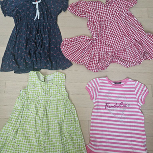 유아옷 여아옷 여아 여름 원피스 100-110 11벌 일괄 이미지