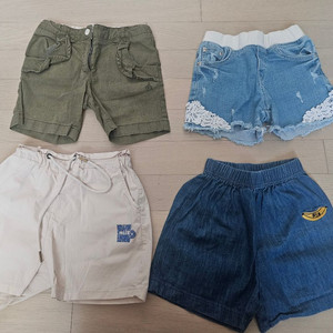 유아옷 여아옷 여아 여름 하의 110-120 12벌 일괄 이미지