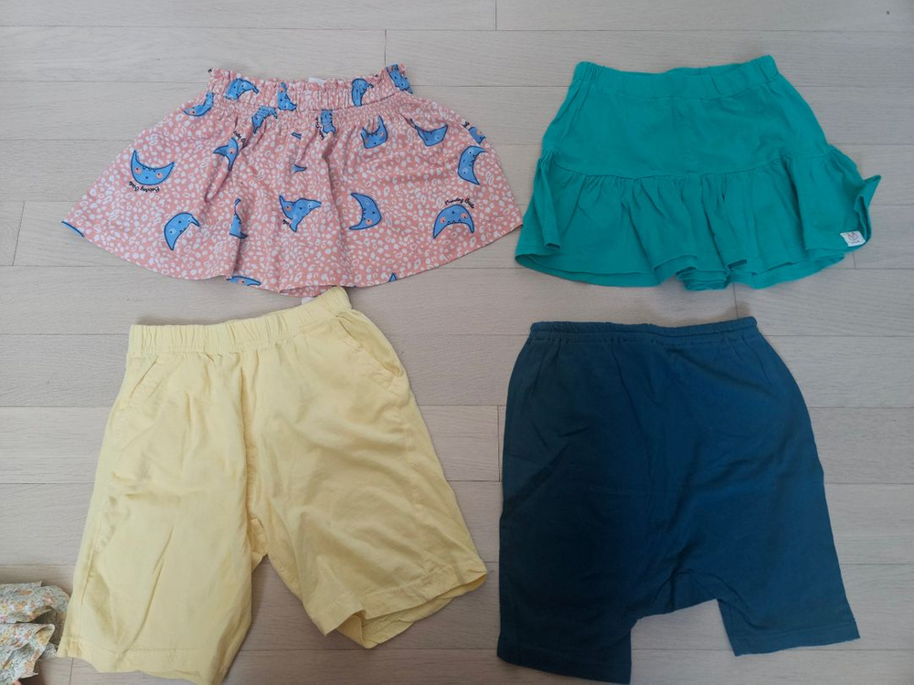 유아옷 여아옷 여아 여름 하의 110-120 12벌 일괄 이미지