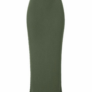 구해요)))이세이미야케 롬버스 스커트 그린2사이즈 이미지