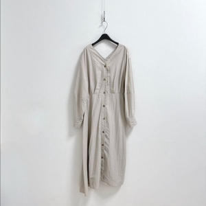 모한 양 브이 바스락 원피스 이미지