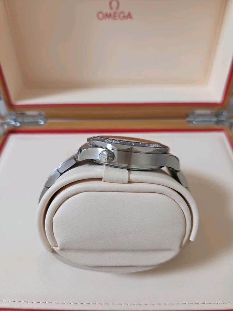 오메가 씨마스터 다이버 300M 42mm 스틸 블루 다이얼 2019.10 해외 풀셋 이미지