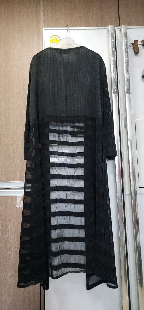 라비타준코 시스루 롱가디건 66~77/ 플리츠 먼슬리 원피스 이미지