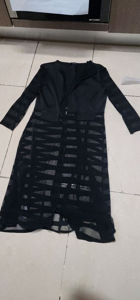 라비타준코 시스루 롱가디건 66~77/ 플리츠 먼슬리 원피스 이미지