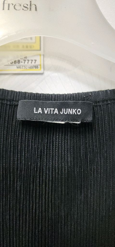 라비타준코 시스루 롱가디건 66~77/ 플리츠 먼슬리 원피스 이미지