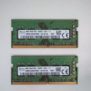 SK하이닉스 DDR4 8GB 노트북 램 2개 이미지
