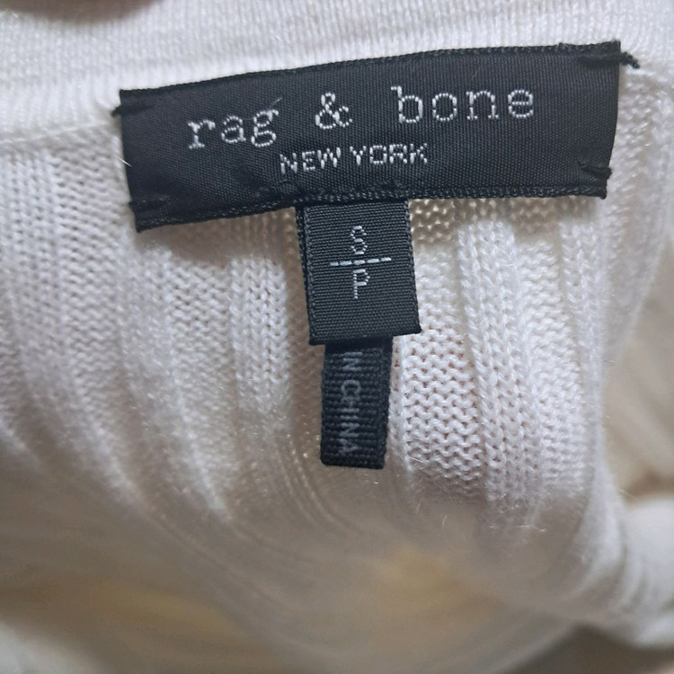 랙앤본 골지 캐시미어+면 가디건 S(21년제품) 이미지