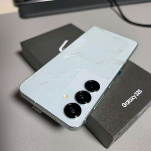 갤럭시 S25 민트 256GB 올갈이 교체 새제품급 풀박스 판매해요!! 이미지