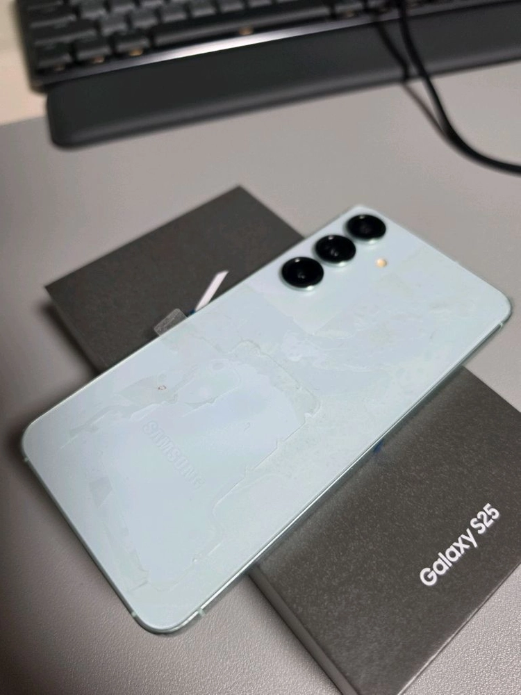 갤럭시 S25 민트 256GB 올갈이 교체 새제품급 풀박스 판매해요!! 이미지