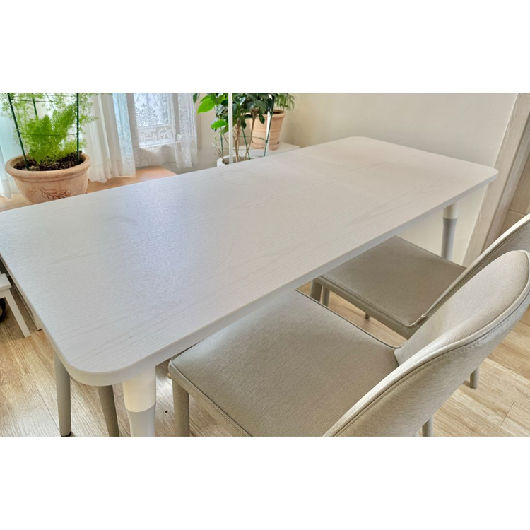 *가격인하*<A급>일룸 1400폭 식탁 + 한샘 위든 의자2 + 벤치의자1 세트 이미지