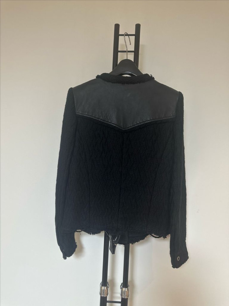 IRO 이로 여성 트위드 리얼양가죽 포인트 자켓 -66사이즈 이미지